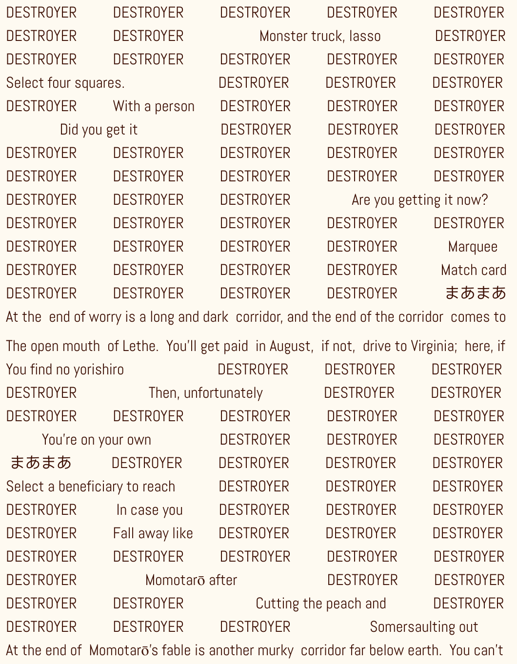 About 3 — Kitchen Table Quarterly